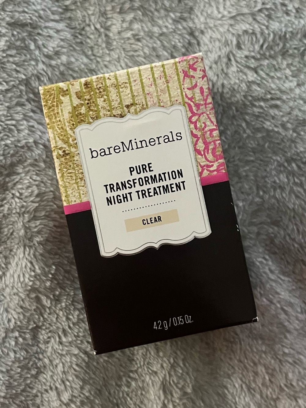 bareMinerals Pure Transformation Night Treatment - clear